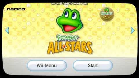 Frogger All-Stars Disc Channel Intro