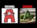 Reverse Alphabet Lore But They Are Cucumber (A-Z) - Alphabet Lore Meme Animation | TD Rainbow
