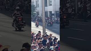 **2X** Calgary Traffic Div. Motorcycles Driving Down Parade Route | CPS **2X** Calgary Traffic Div. Motorcycles Driving Down Parade Route | CPS