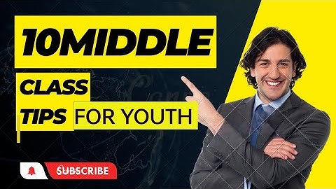 Money in Bank Will Not Make You Rich"10 Middle-Class Tips | Things That MakeMiddle-Class Poor.