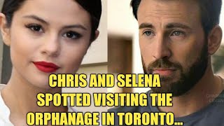 Chris Evans And Selena Gomez Surprises Fans as they Are Spotted at the Orphanage Center in Toronto.