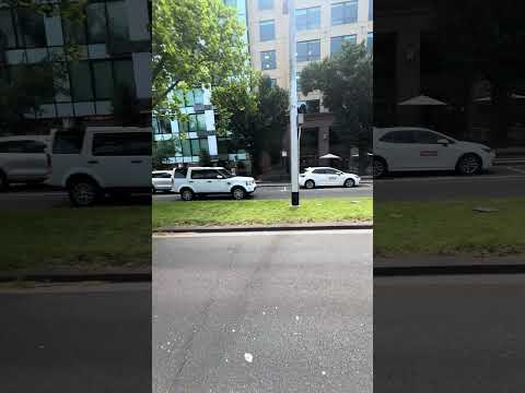 Melbourne Bus @ St Kilda Road  Dec 2025 #travel  #melbourne #australia