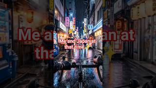 POV Cycling Through Rainy Neon Tokyo at Night 🌧️🚴♂️ | Cyberpunk Ride Experience#cycling#japan#short