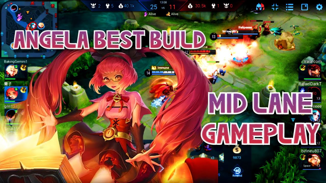 Honor of Kings Angela Best Build | Hok Angela Gameplay | Ranko Gaming