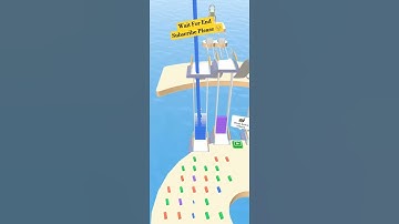 Bridge Race Game Level 145 #shorts #viralvideo #gaming #trending #funny