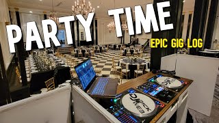 DJ Gig Log - DIY Custom DJ Booth (Carolina Inn Wedding Chapel Hill)