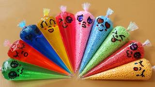 Making Slime with Piping Bags! Most Satisfying Slime Video★ASMR★#ASMR #PipingBags