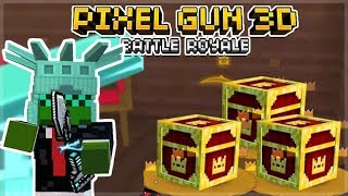 THE HARDEST CHALLENGE I'VE DONE! 3 CHESTS ONLY! BATTLE ROYALE | Pixel Gun 3D