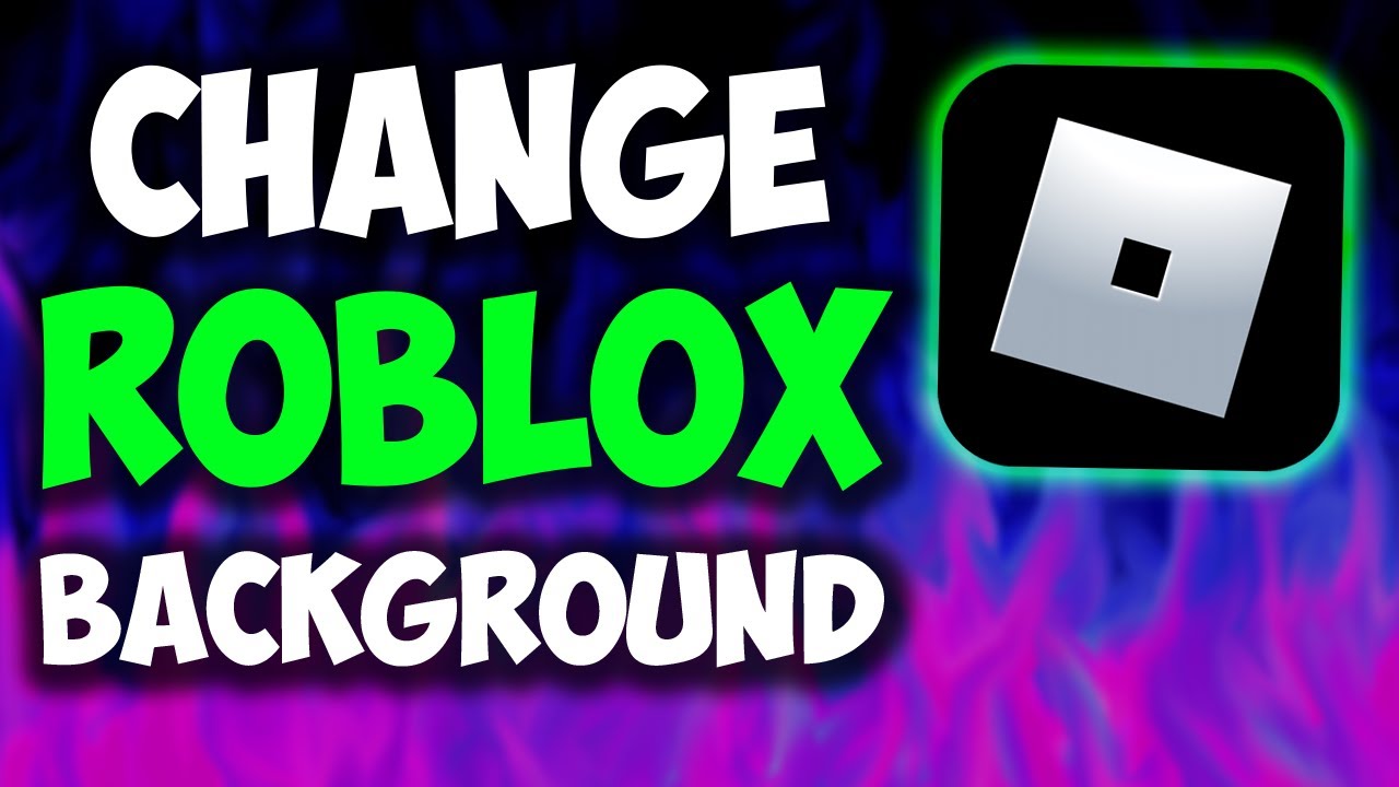 How To Change Your Roblox Background Customize Roblox Background Youtube - how to change the background on roblox pc