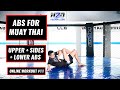 ABS FOR MUAY THAI / CORE CONDITIONING  / 8 MINS FIGHTER'S WORKOUT FOR BEGINNERS & PROS