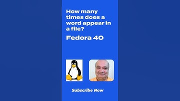 Unveiling Word Frequency with Linux files #fedora40  #fedoralinux #linuxtextprocessing
