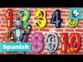 Numbers song in spanish cancin de los nmeros de basho  friends