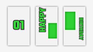 Birthday Green Screen Template Video 2021 Green Screen Template Download 2021 Green Screen 2021