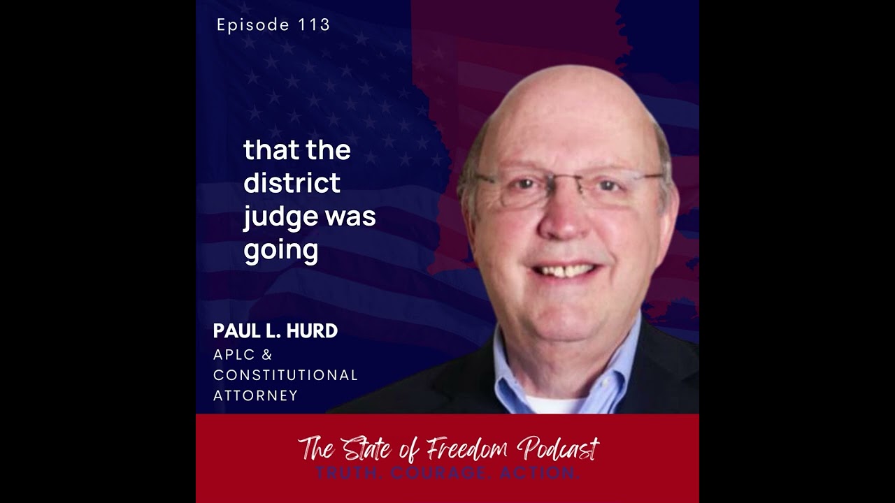 Shorts: Paul Hurd on the legislature's Constitutional mandate to draw a Constitutional map