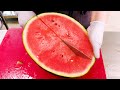 연매출 7억, 과일 자르기 달인, 참외, 오렌지, 수박, Amazing Fruit cutting skills, Orange, Watermelon, Korean Street food