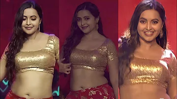 Rekha Vedavyas Hot Full Screen Vertical Edit Mix |Sridevi Drama Company ETV Show hot dance 🩰