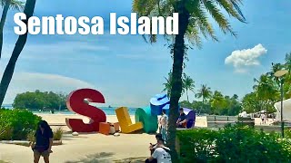 Sentosa Island Bus Tour 🇸🇬 From Tanjong Beach To Siloso Beach 新加坡聖淘沙