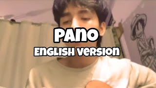 😍PANO ENGLISH VERSION |COVER BY OBEDRON| #coversong #pano #reels #zacktabudlo
