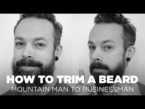 Thumbnail for the embedded element "How To Trim a Beard: Mountain Man to Businessman Beard"