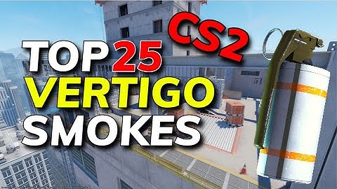 Top 25 Essential Vertigo Smokes CS2 (2023)