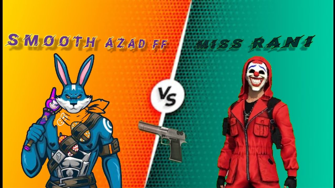 Desert Eagle 👿 Challange Only Red No.😤 || Smooth Azad FF vs Miss Rani ...