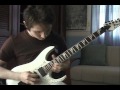 John petrucci  glasgow kiss cover by gerardo saldana