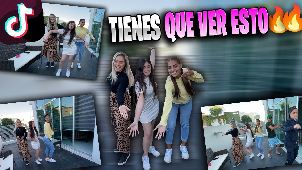 ASI HACEMOS TIKTOKS MIS AMIGAS Y YO *detrás de camara* || ANDREA NAVARRO