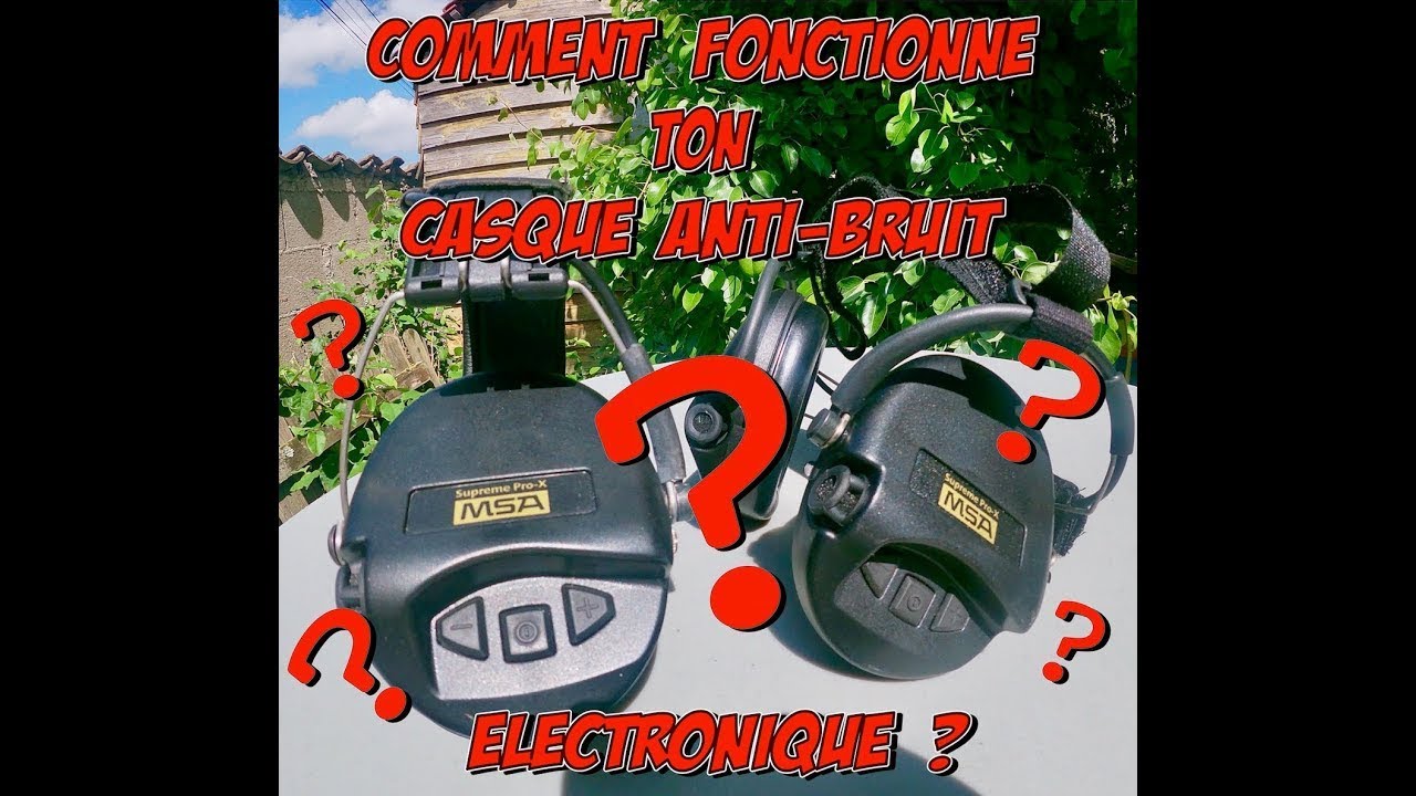 Comment fonctionne un casque anti-bruit actif ? - YouTube