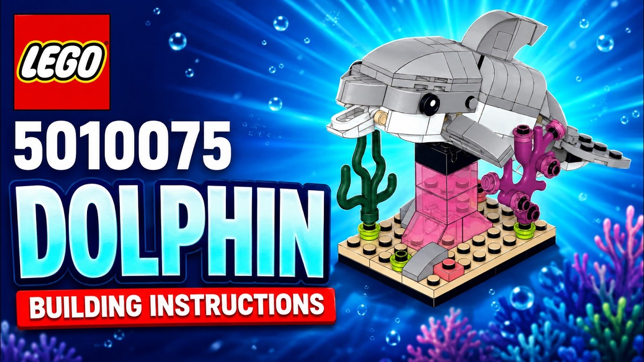 LEGO Promotional 5010075 Dolphin building instructions