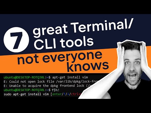 7 great Terminal/CLI tools not everyone knows