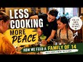 How We Feed a Large Family Without Living in the Kitchen | Simple Meal Rhythms