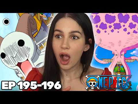 HESO SKYPIEA ✌🏼│ONE PIECE Episode 195 & 196 REACTION!!