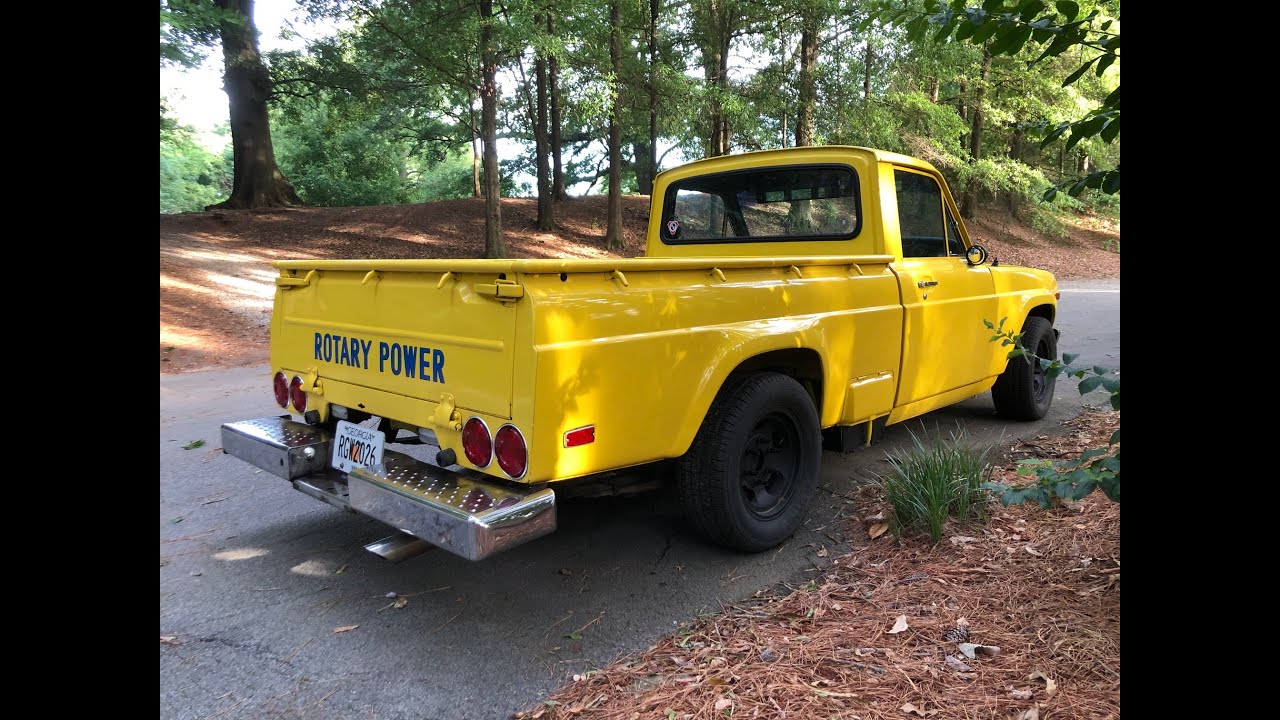 74 Mazda REPU Start Up