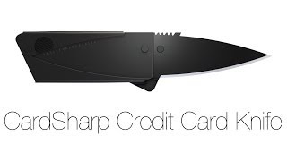 Iain Sinclair CardSharp Credit Card Knife: Quick Review + Demo