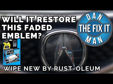 2017 Acura MDX Emblem Restoration Using Wipe New Headlight Restore Kit (It worked!)