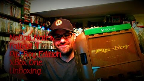 Fallout 4 Pip Boy Edition Unboxing Xbox One