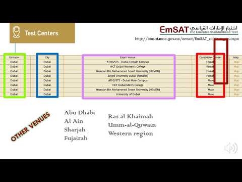 EmSAT Test & Registration Details