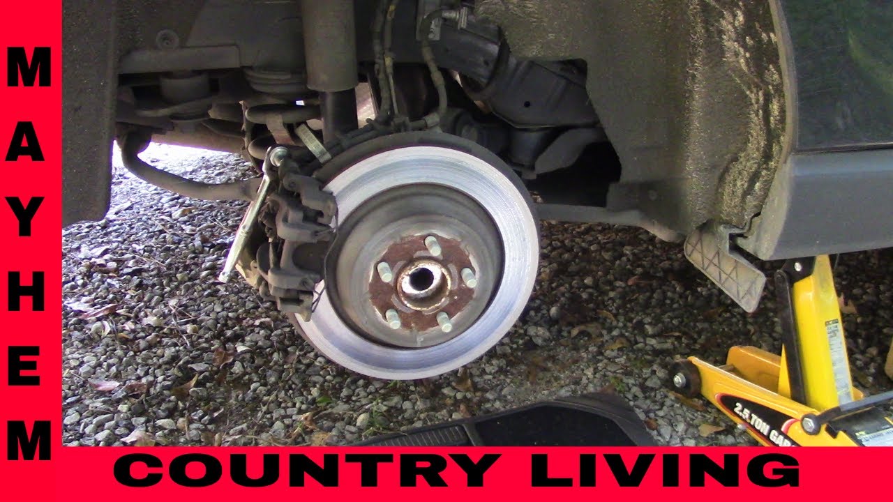 Replacing Rear Brakes On 2013 Ford Edge