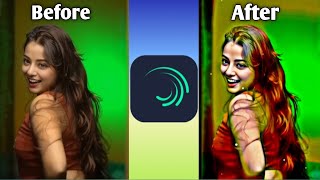 New Alight Motion HDR White Effect | New Trending Effect In Alight Motion | Blue Brown Effect