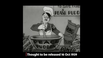 Hitler afgebeeld in Britse propaganda #interessant #geschiedenis #WO2