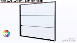 Hareketli Cam Sistemi Giyotin Cam Balkon