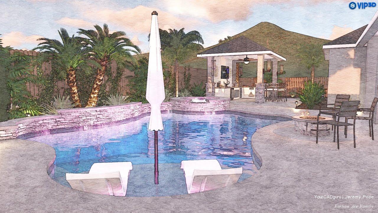 BEST Swimming Pool Layout & Design | Elegant | Stylish | Relaxing | Fun | Fordham Ave Family