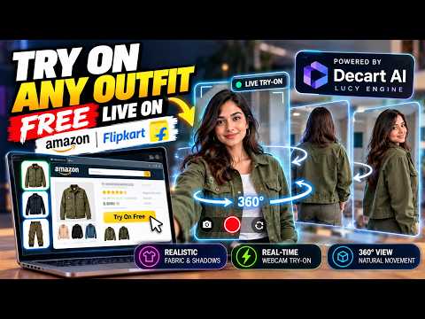 AI Just Killed Online Clothing Returns Forever (Try Any Clothes Live!)