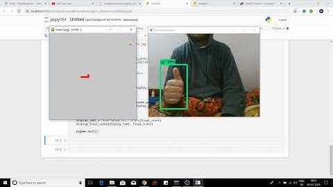 Snake Game Using TensorFlow Object Detection API