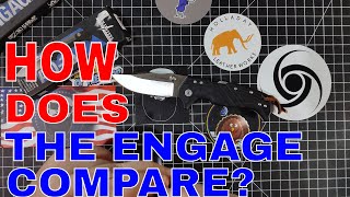 HOW DOES THE COLD STEEL ENGAGE COMPARE TO THESE OTHER POPULAR BLADES?