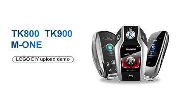 LCD KEY DIY LOGO Uploading for TK800 TK900 M-ONE