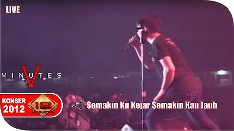 Live Konser ~ Five Minutes - Semakin Ku Kejar Semakin Kau Jauh @Cirebon, 27 Oktober 2012