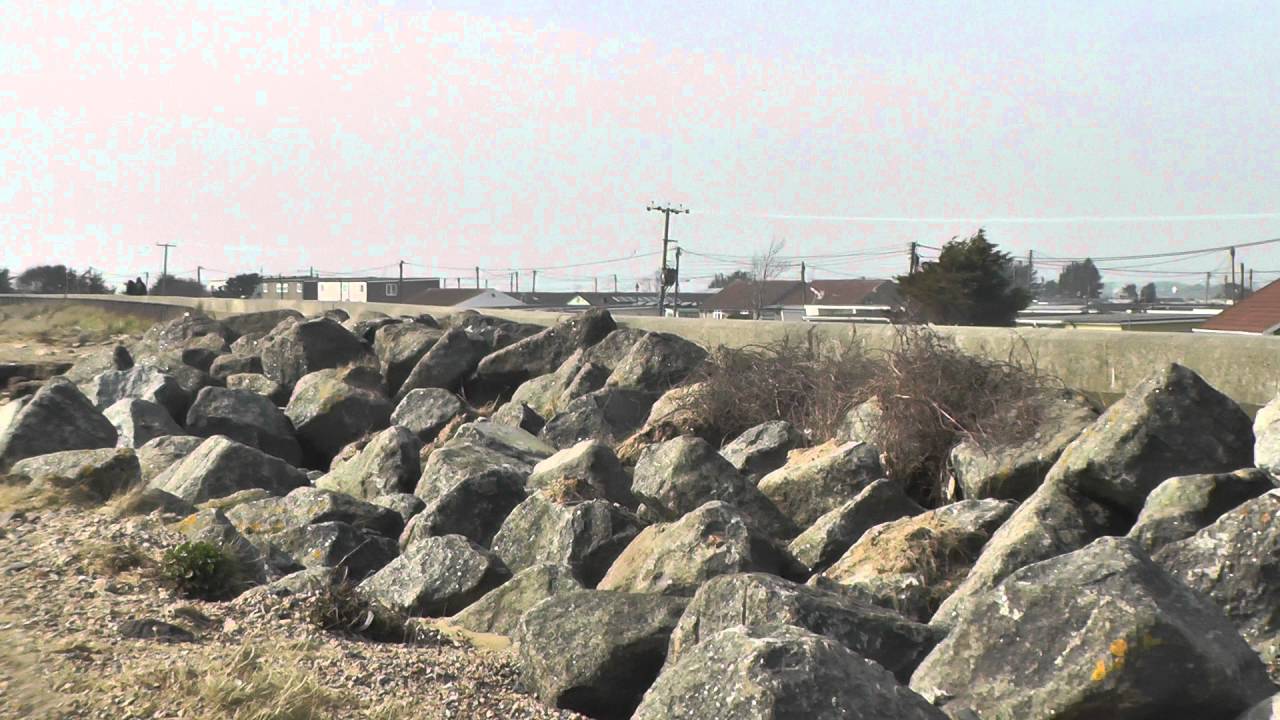 00085 At Point Clear Holiday Park beach in St Osyth near Clacton Essex Unedited Video