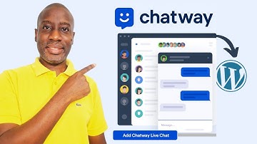 How to Easily add Chatway Live Chat to Chaty in WordPress 🚀