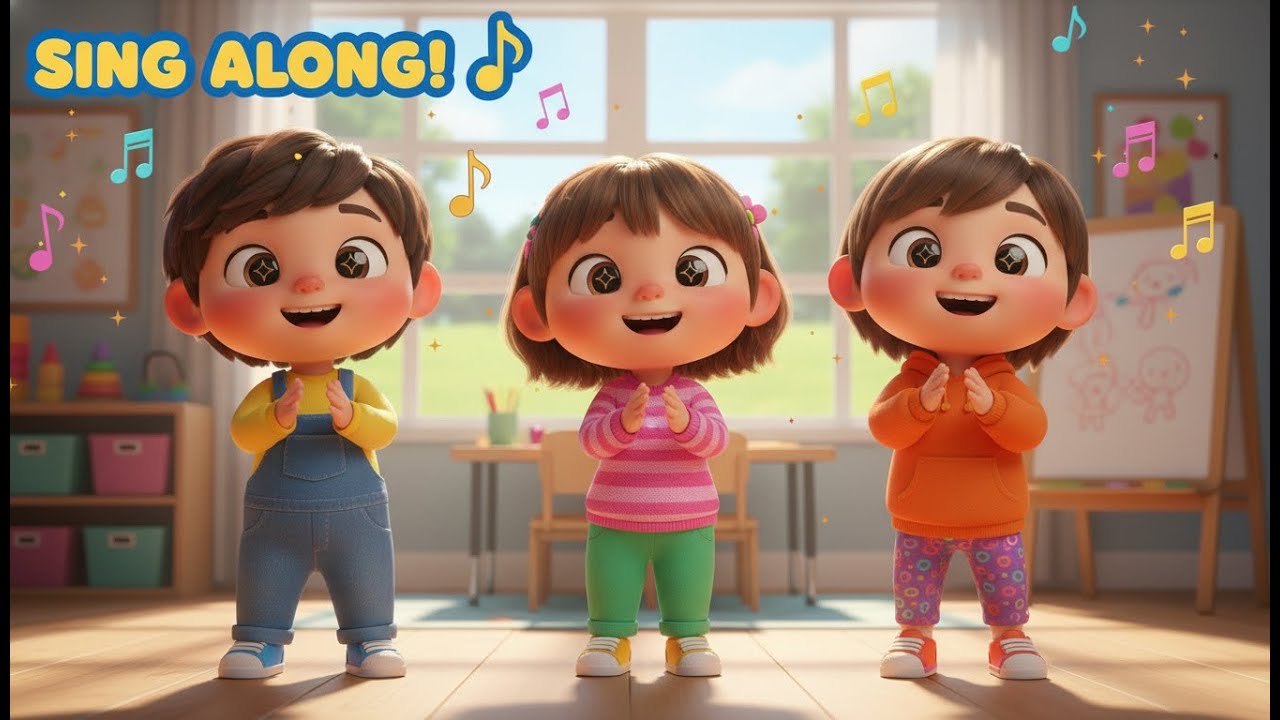 Come and Sing Along | Fun Kids Song with Actions | Nursery Rhymes for ...